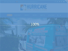 Tablet Screenshot of hurricanewindowsofmiami.com